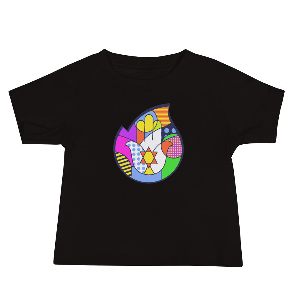 Hamsa Flame Baby T-Shirt