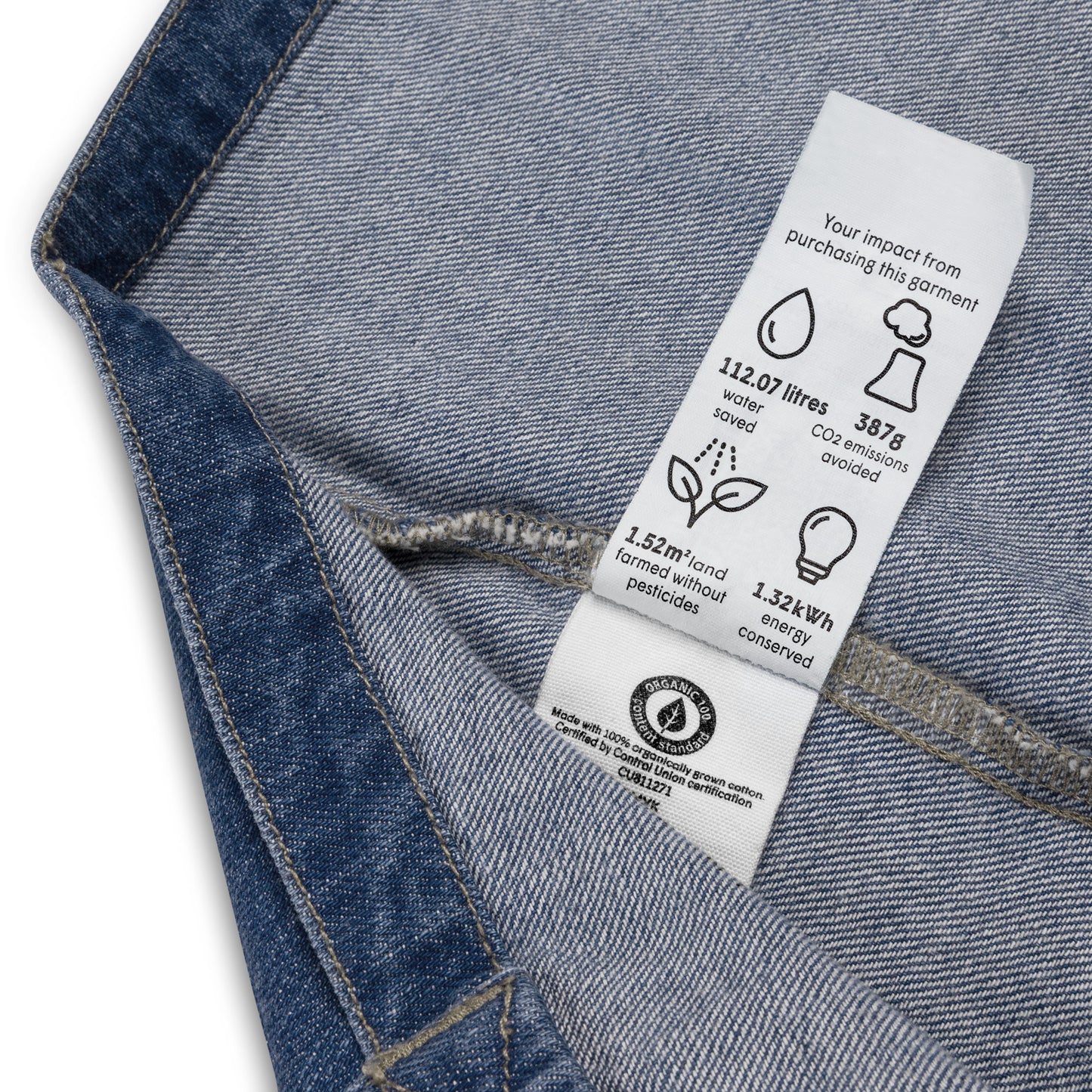 Timeless Jewish Wisdom Denim Tote Bag