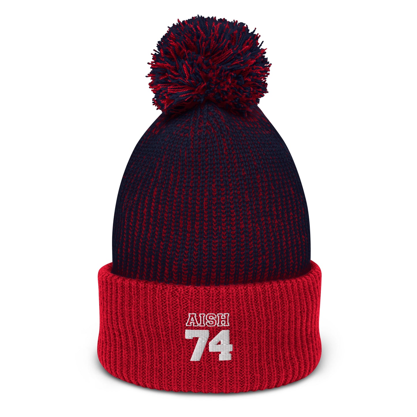 Aish 74 Pom-Pom Beanie