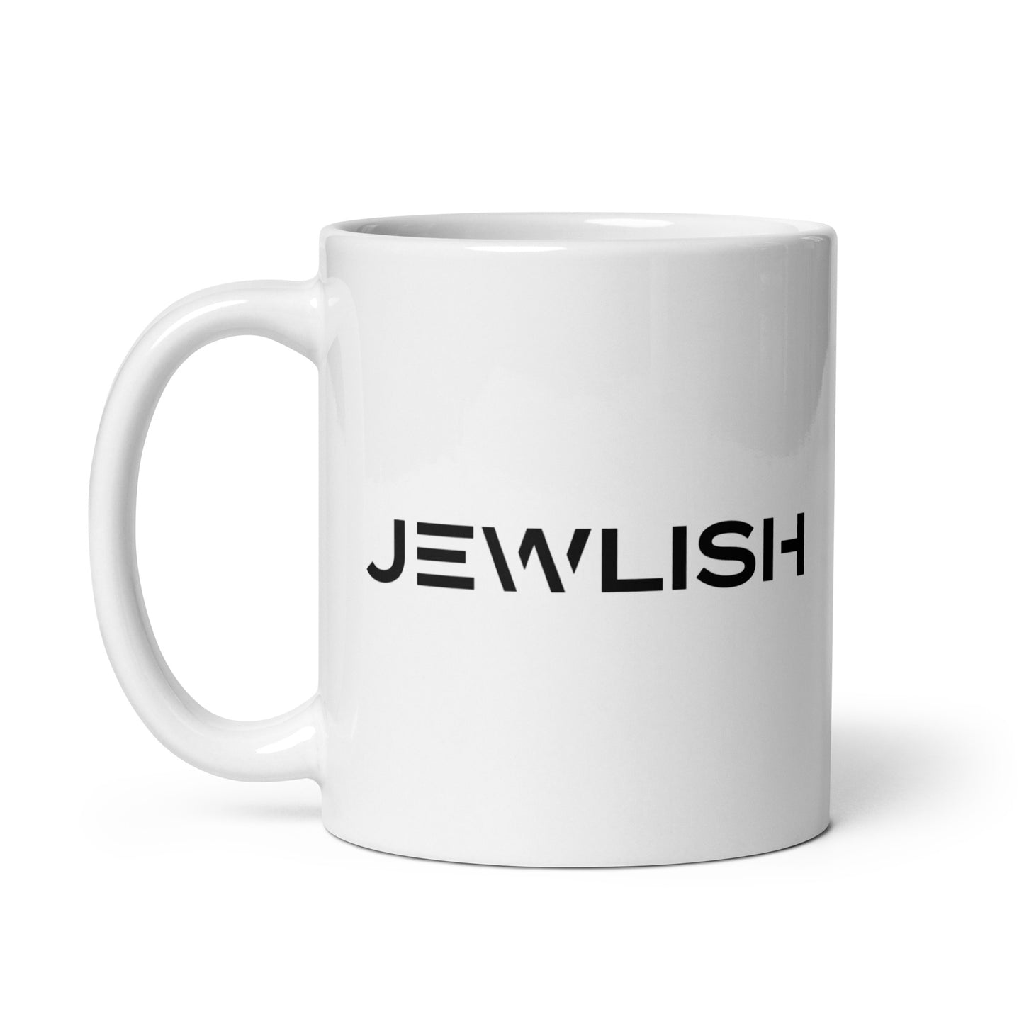 Jewlish White Glossy Mug